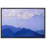 Himalayas by Nicholas Roerich, framed poster