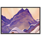 Himalayas by Nicholas Roerich, framed poster