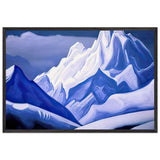 Himalayas by Nicholas Roerich, framed poster
