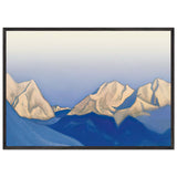 Himalayas. Pink peaks by Nicholas Roerich, framed poster, view 3
