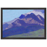 Himalayas (study) by Nicholas Roerich, framed poster, view 2