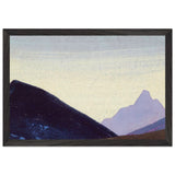Himalayas (study) by Nicholas Roerich, framed poster, view 2