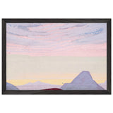 Himalayas (Study) by Nicholas Roerich, framed poster, view 2