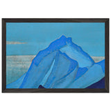 Himalayas (Study) by Nicholas Roerich, framed poster, view 2