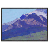 Himalayas (study) by Nicholas Roerich, framed poster, view 3