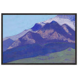 Himalayas (study) by Nicholas Roerich, framed poster