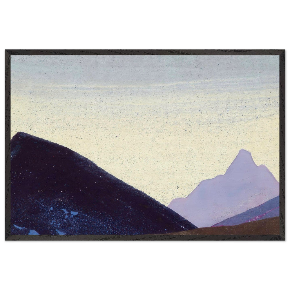 Himalayas (study) by Nicholas Roerich, framed poster