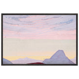 Himalayas (Study) by Nicholas Roerich, framed poster
