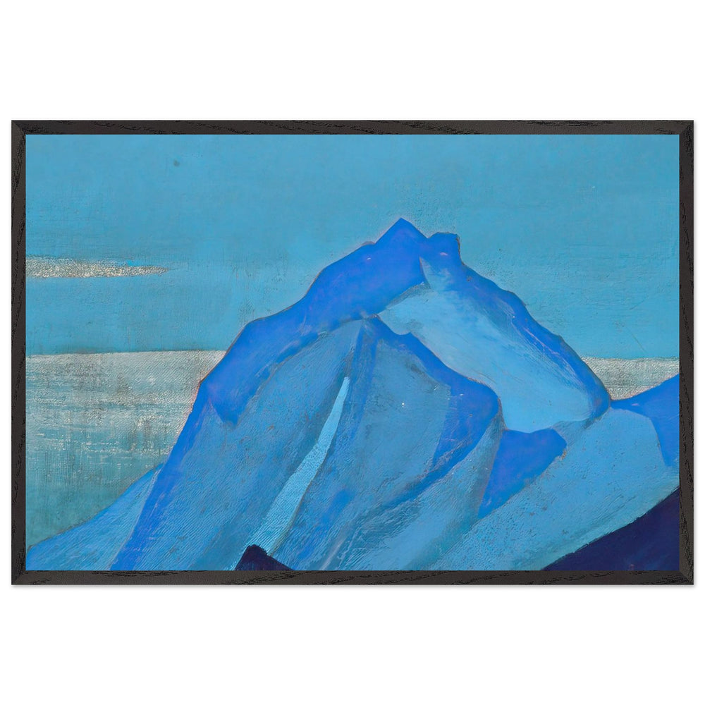 Himalayas (Study) by Nicholas Roerich, framed poster