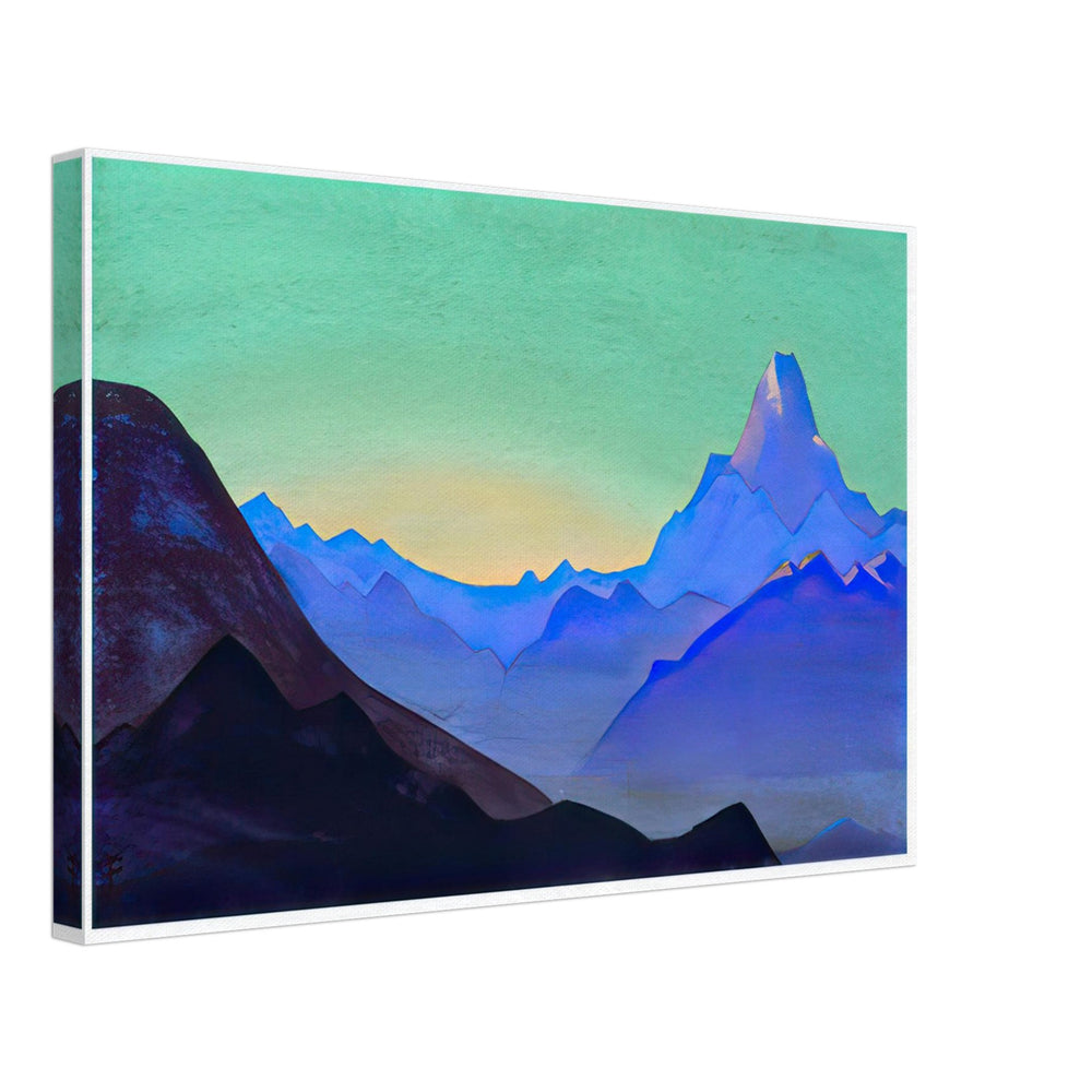 Himalayas. Sunrise by Nicholas Roerich, canvas