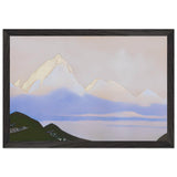 Himalayas Terrestrial and Celestial by Nicholas Roerich, framed poster, view 2