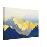 Himalayas. Varicoloured Snows by Nicholas Roerich, canvas, view 2