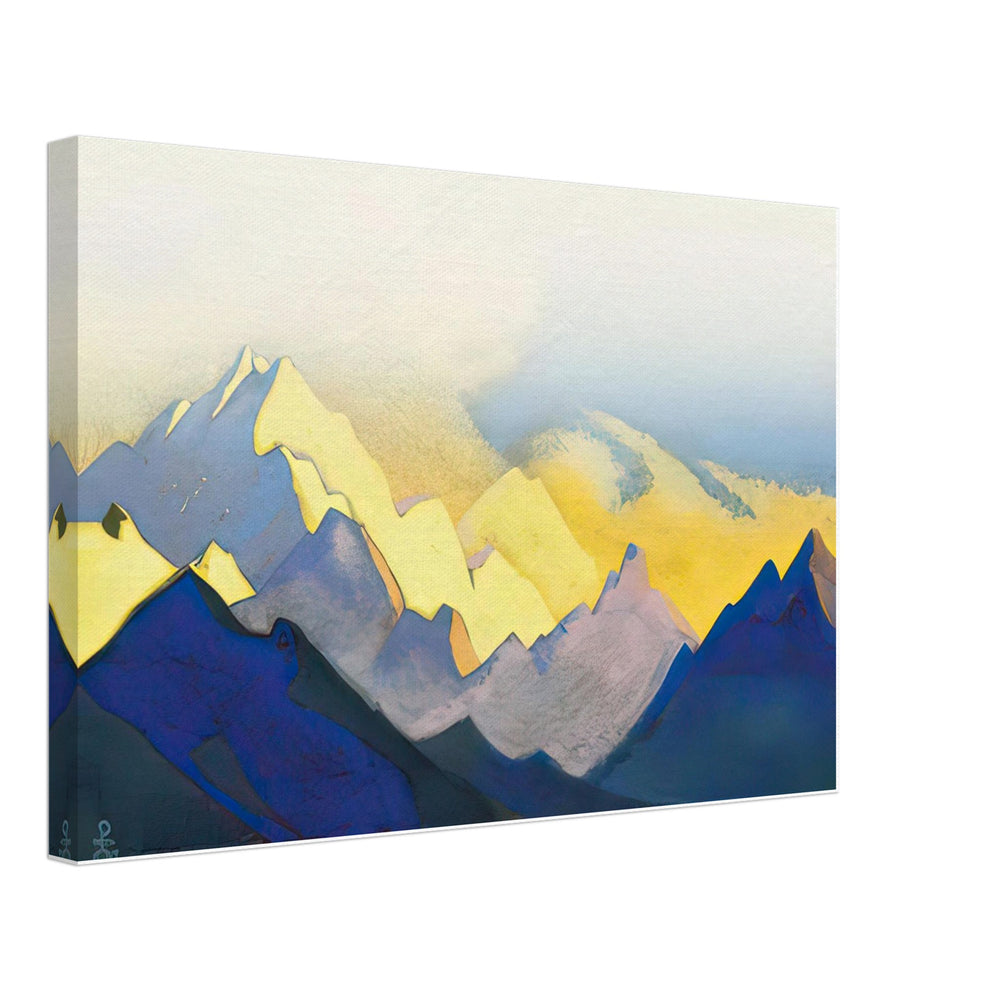 Himalayas. Varicoloured Snows by Nicholas Roerich, canvas