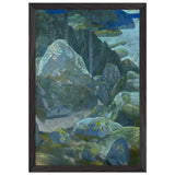 Hoary Finland by Nicholas Roerich, framed poster, view 2