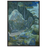 Hoary Finland by Nicholas Roerich, framed poster, view 3
