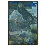Hoary Finland by Nicholas Roerich, framed poster