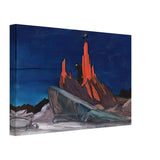 Hommage to Saint John the Baptist by Nicholas Roerich, canvas, view 2
