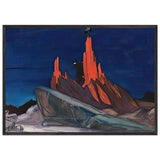 Hommage to Saint John the Baptist by Nicholas Roerich, framed poster, view 3