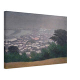 Honfleur in the Mist by Felix Vallotton, canvas