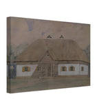 House In Lebedyn by Vasyl Hryhorovych Krychevsky, canvas, view 2