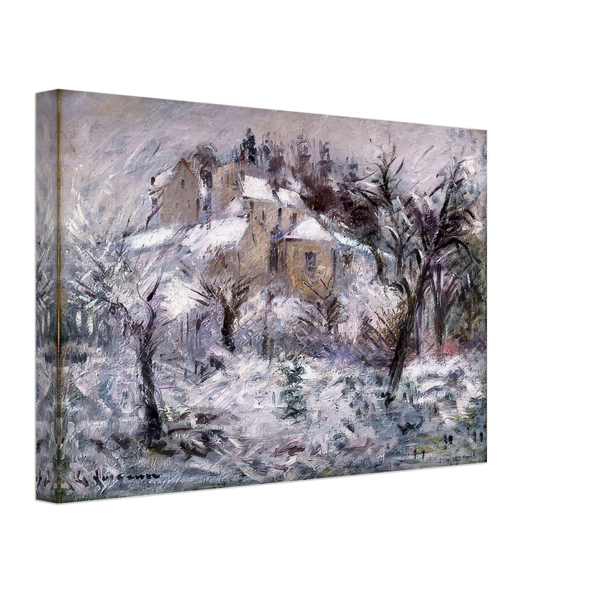Houses at Pontoise by Gustave Loiseau, canvas, view 2