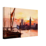 Houses of Parliament, Westminster by George Hyde Pownall, canvas, view 2