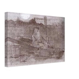 Hunter on the Boat by Nicholas Roerich, canvas, view 2