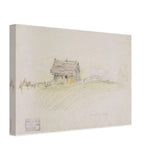 Hut in Leysin by Koloman Moser, canvas, view 2