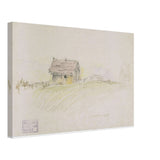 Hut in Leysin by Koloman Moser, canvas