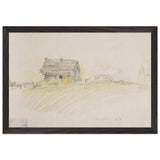 Hut in Leysin by Koloman Moser, framed poster, view 2