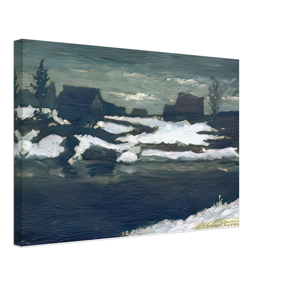 Ледоход (Ice Drift) by Vitold Byalynitsky-Birulya, canvas