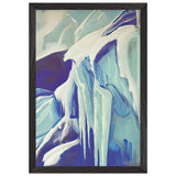 Ices by Nicholas Roerich, framed poster, view 2