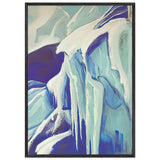 Ices by Nicholas Roerich, framed poster, view 3