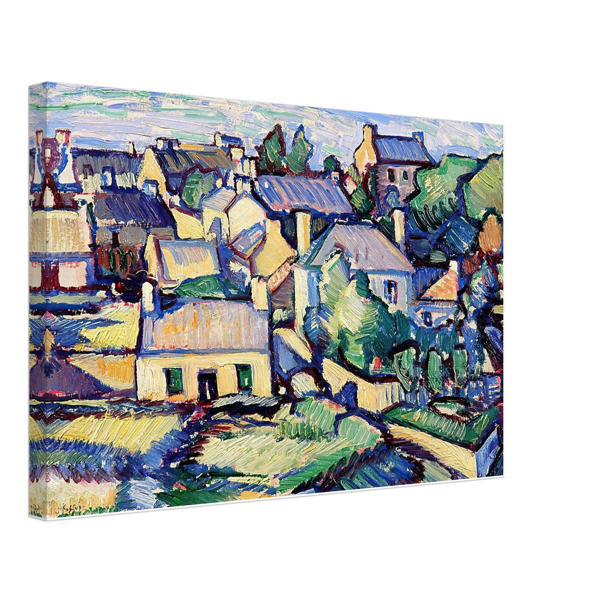 Ile de Bréhat by Samuel Peploe, canvas