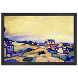 Ile de Bréhat by Samuel Peploe, framed poster, view 2