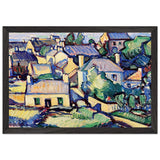 Ile de Bréhat by Samuel Peploe, framed poster, view 2