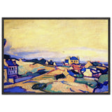 Ile de Bréhat by Samuel Peploe, framed poster, view 3