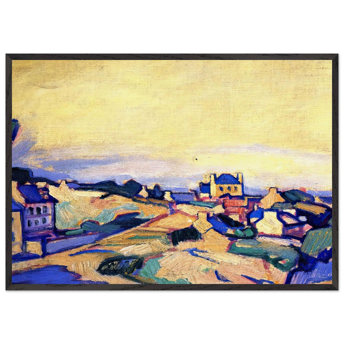 Ile de Bréhat by Samuel Peploe, framed poster, view 3