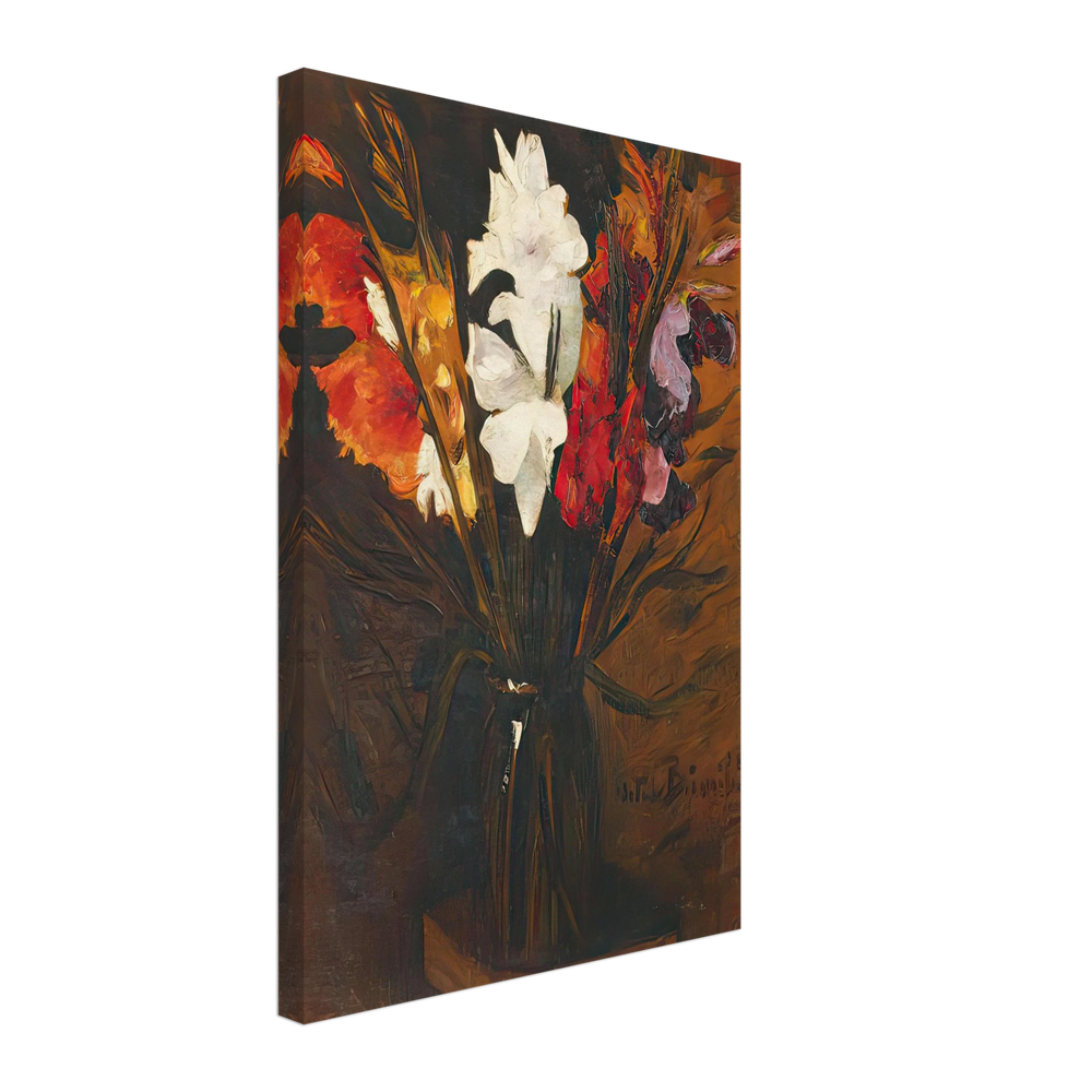 Imperial Gladiolus by Octav Bancila, canvas