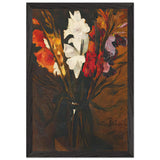 Imperial Gladiolus by Octav Bancila, framed poster, view 2