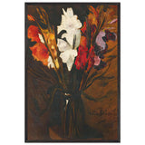 Imperial Gladiolus by Octav Bancila, framed poster
