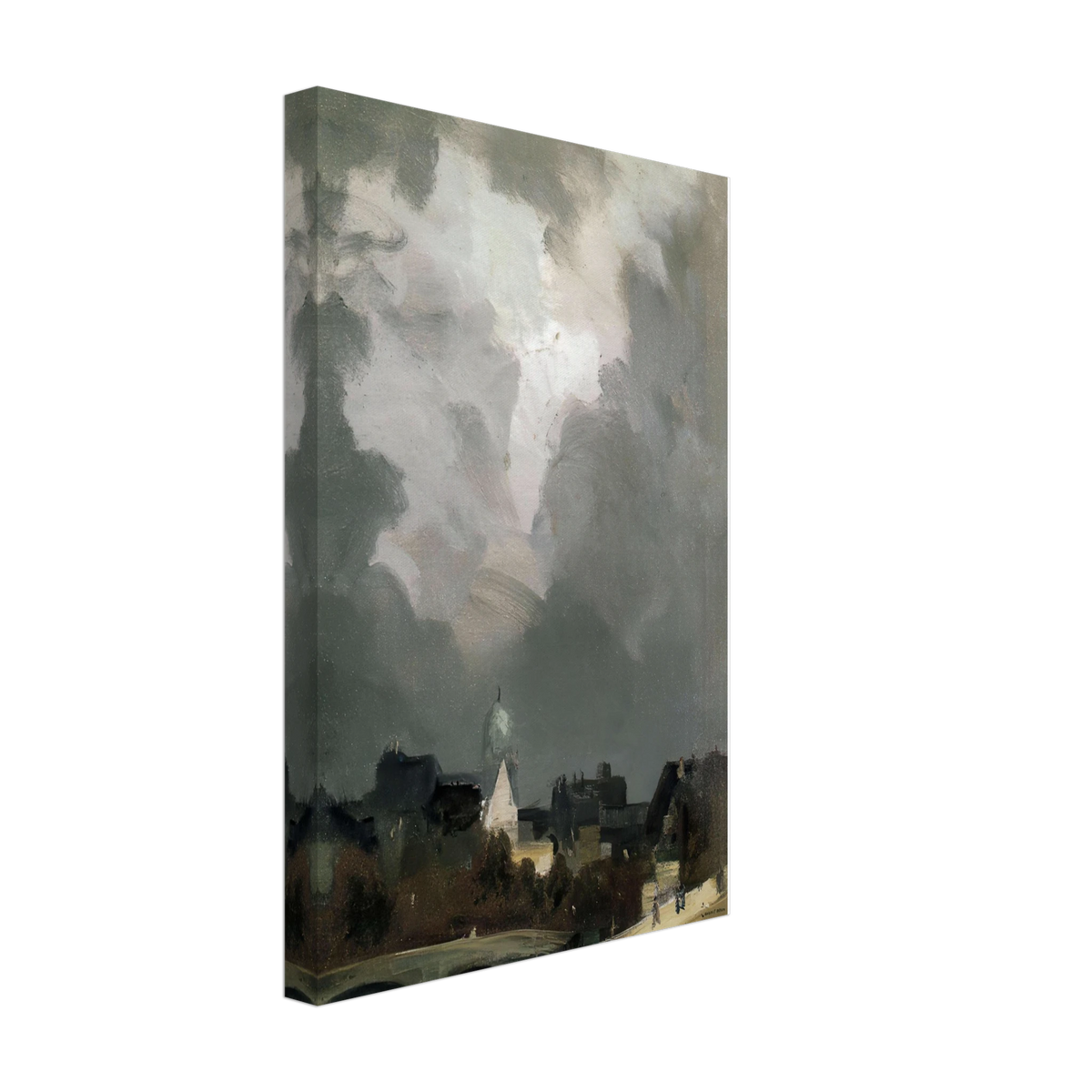 In Amsterdam by Robert Henri, canvas, view 2