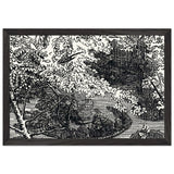 In the Park by Anna Ostroumova-Lebedeva, framed poster, view 2