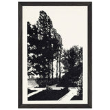 In the Park. Poplar Trees by Anna Ostroumova-Lebedeva, framed poster, view 2
