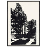 In the Park. Poplar Trees by Anna Ostroumova-Lebedeva, framed poster, view 3