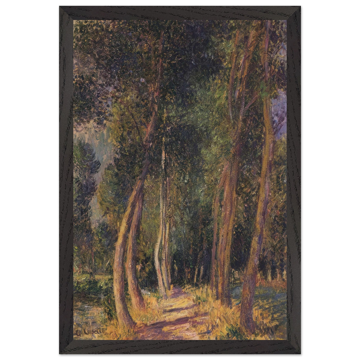 In the Woods by Gustave Loiseau, framed poster, view 2