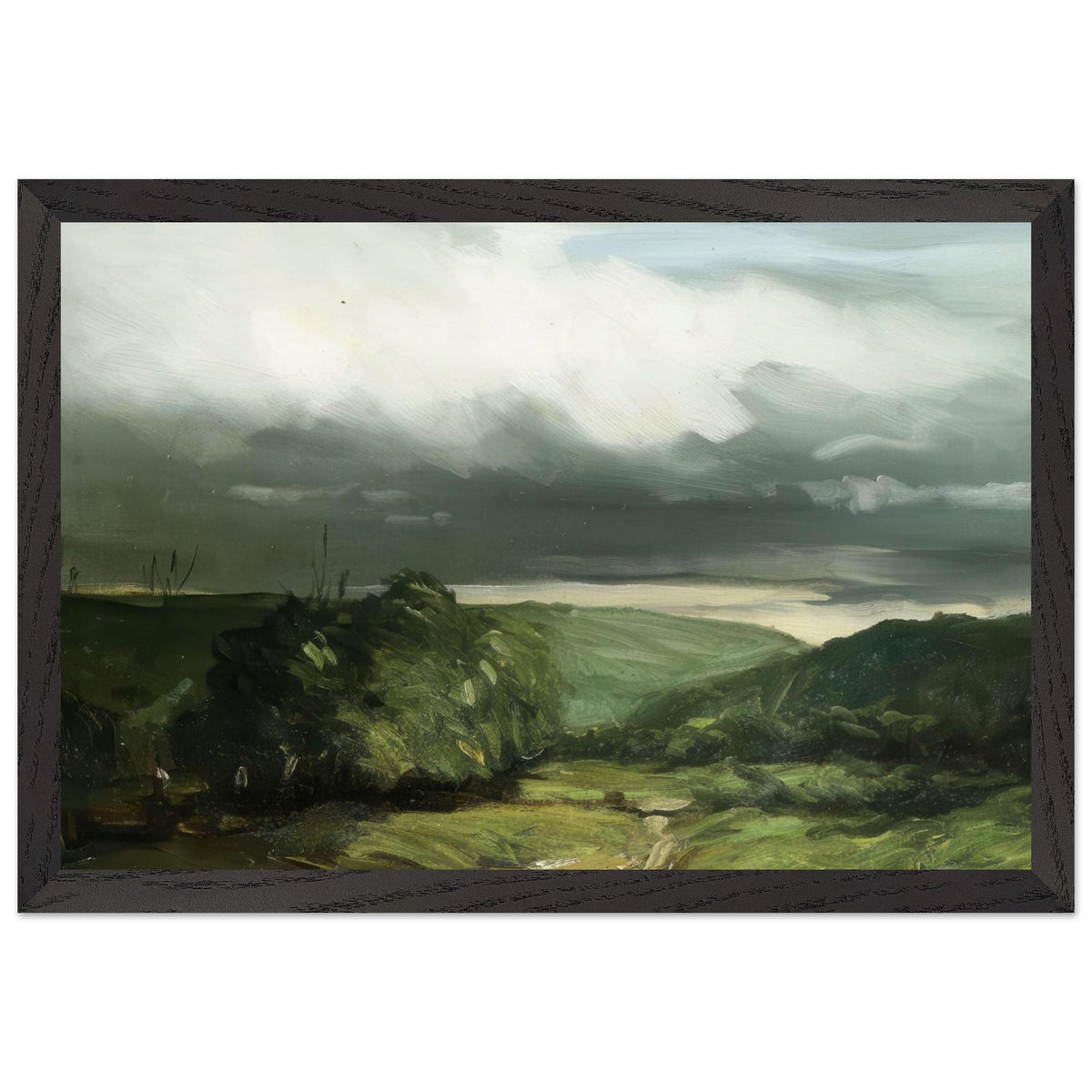 In the Wyoming Valley by Robert Henri, framed poster, view 2