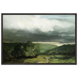 In the Wyoming Valley by Robert Henri, framed poster