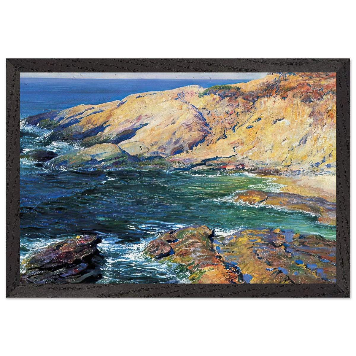 Incoming Tide by Guy Rose, framed poster, view 2