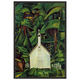 Indian Church by Emily Carr, framed poster